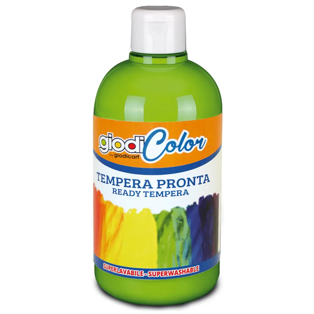 Colore a Tempera per Bambini Giodicolor 500 ml. Cinabro - Tempere