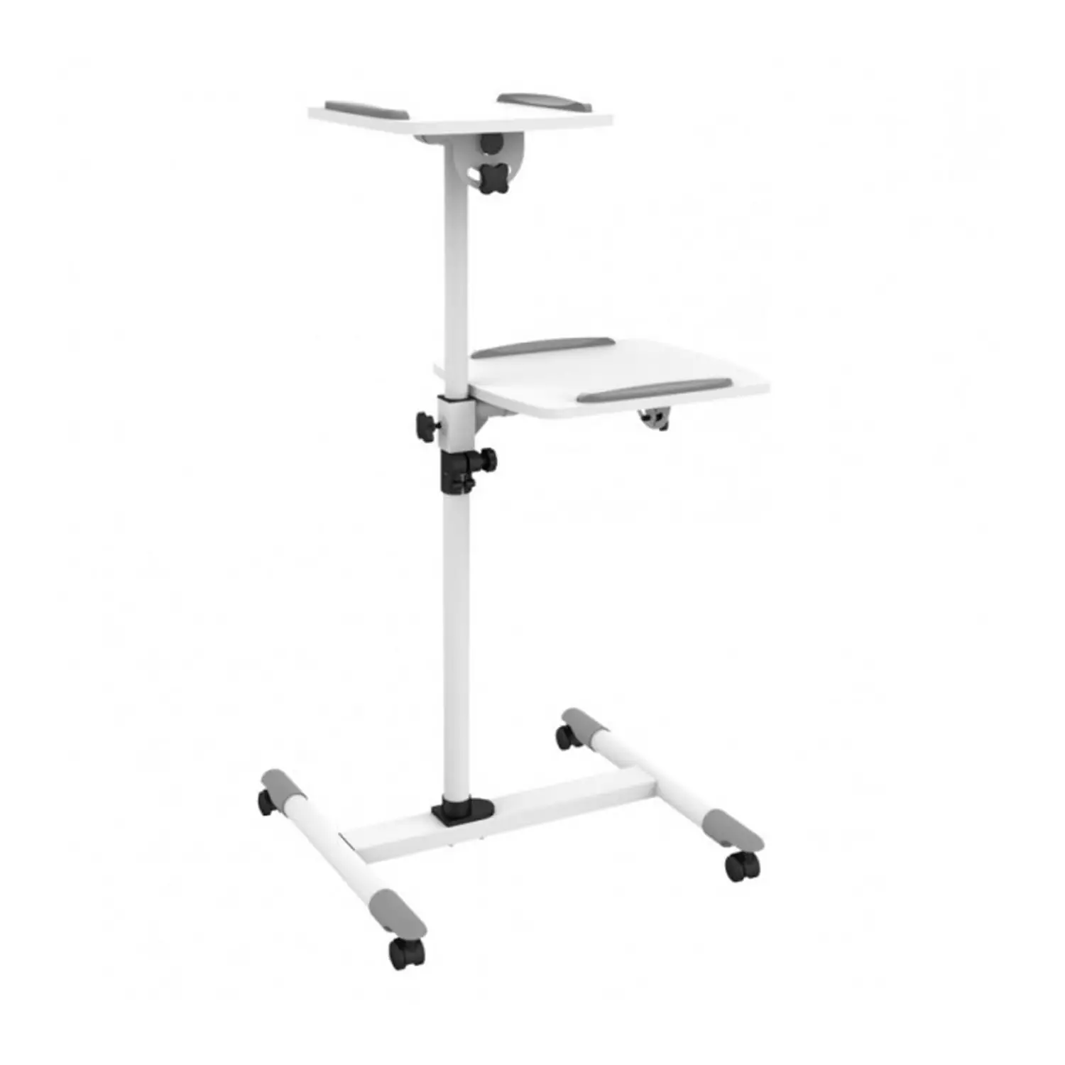 Carrello per Proiezione con Ripiani e Altezza Regolabili - Dispositivi audiovisivi