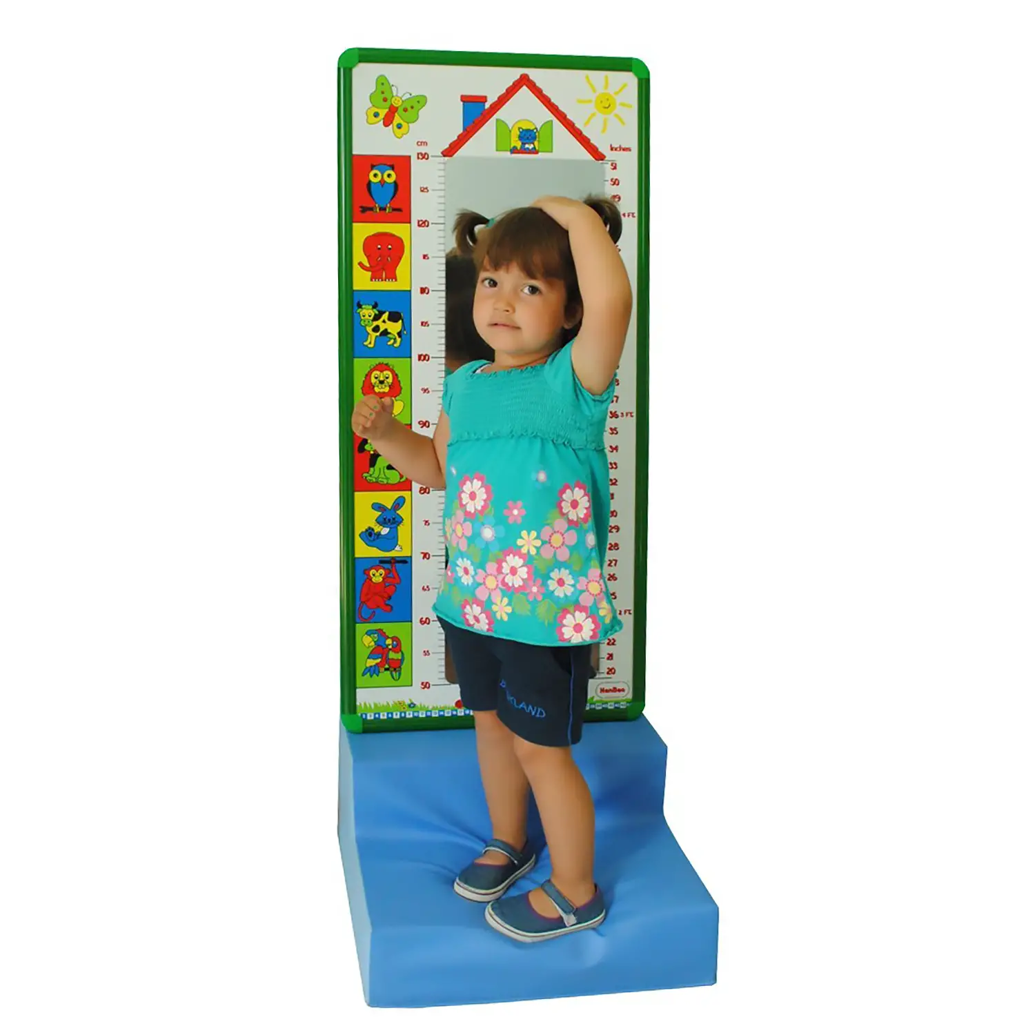 Specchio Verticale in Acrilico con Metro – Sicuro e Didattico per Bambini - Specchi