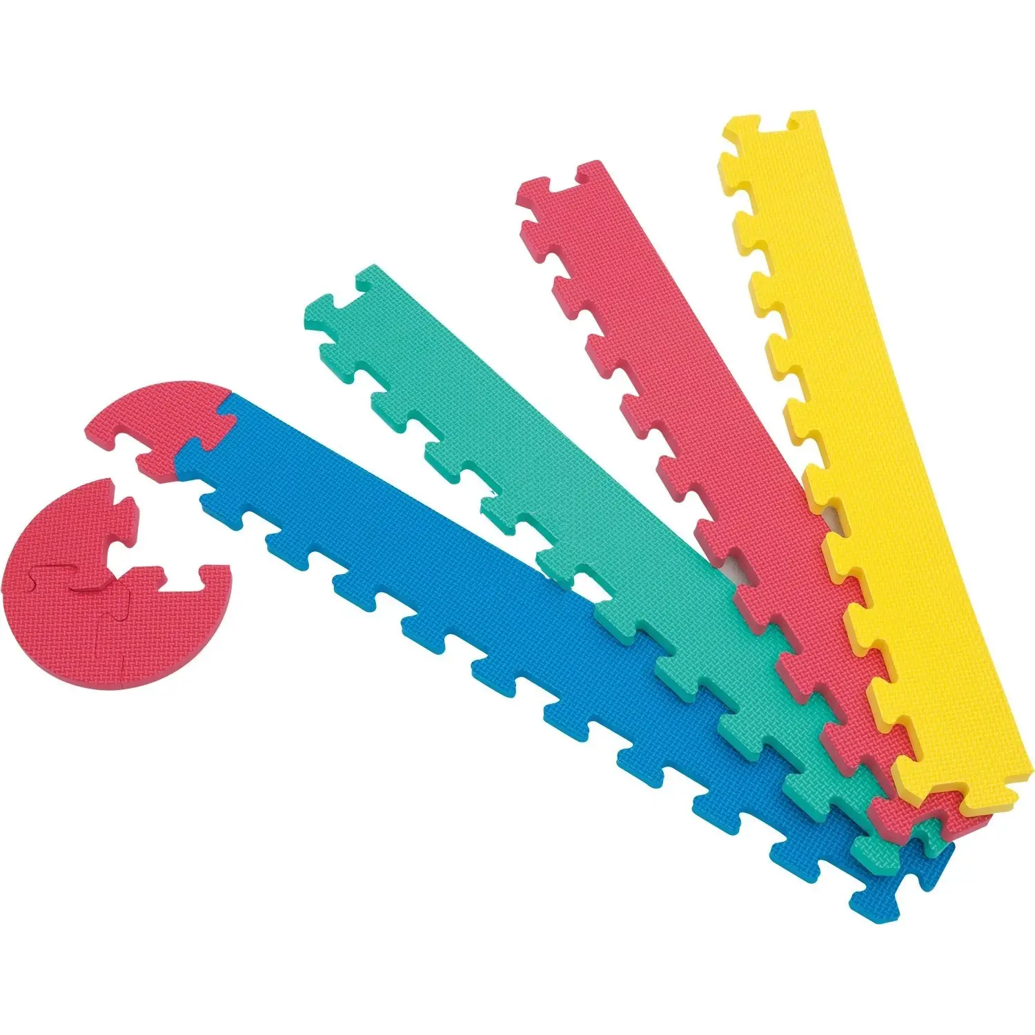 Set 8 Bordi in EVA Multicolor per Tappetini Puzzle - Tappeti per il gioco