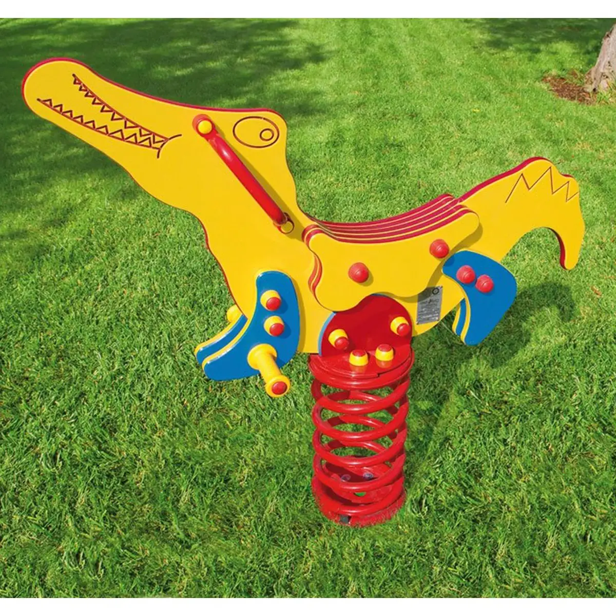 Gioco A Molla Per Esterno, Coccodrillo - Giochi a molla