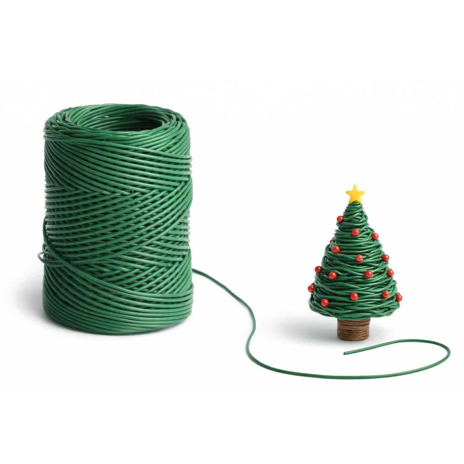 Filo Animato Verde – Bobina 100 m - Applicazioni e decori