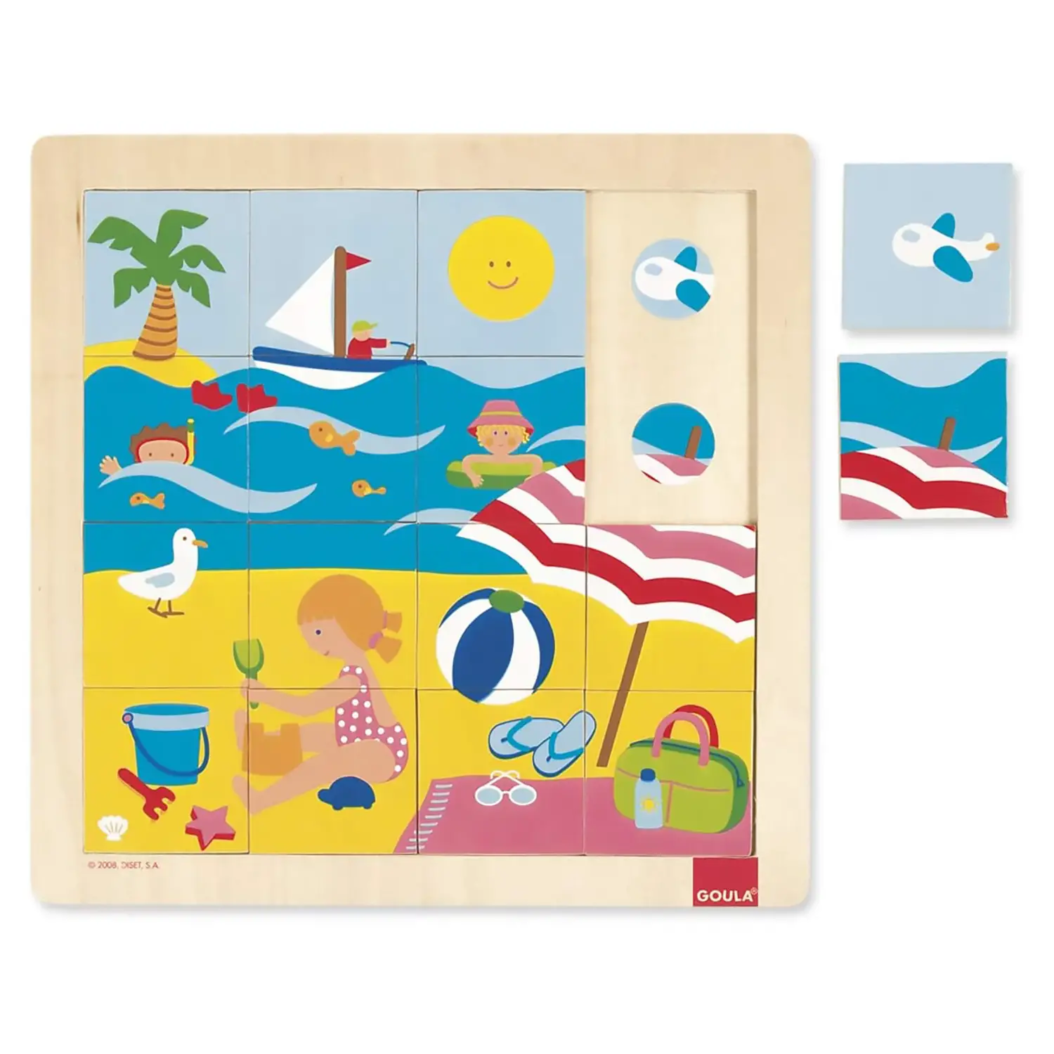 Aguzza la Vista - Puzzle Scenario Estate - Incastri e puzzle in legno