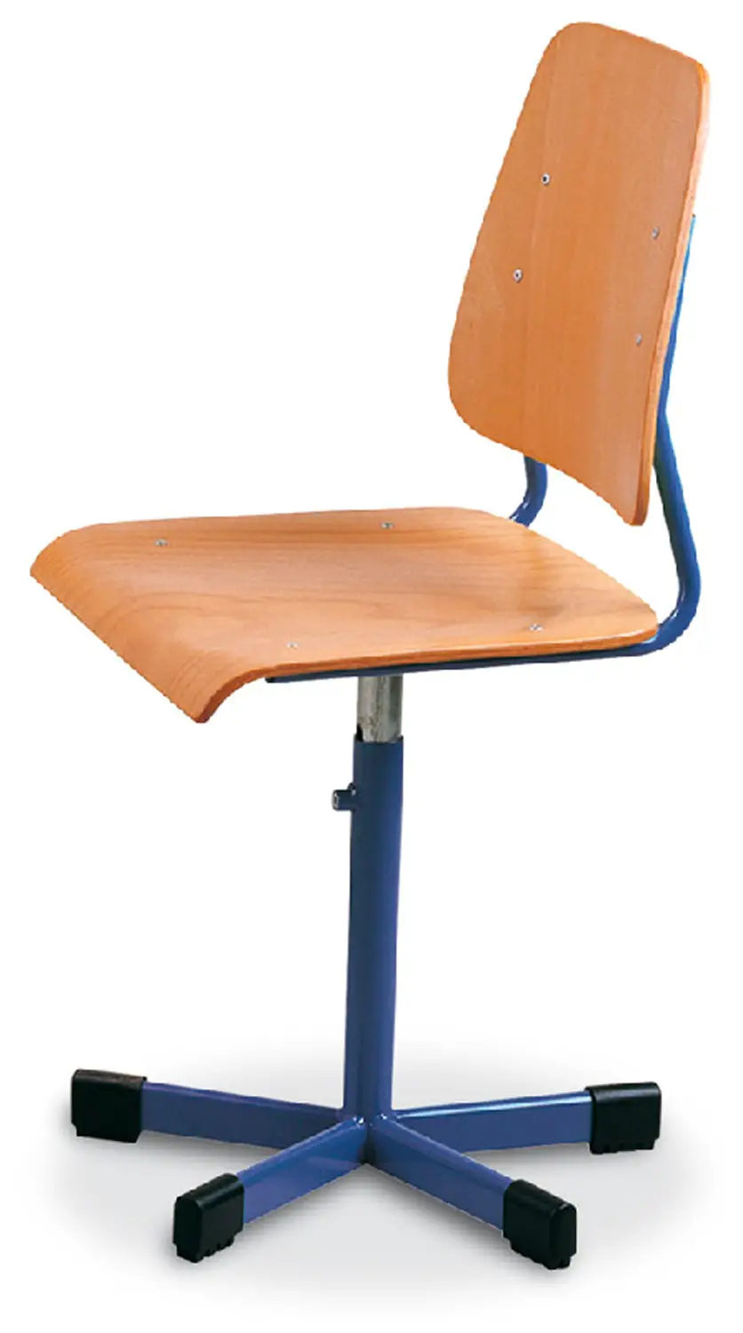 SGABELLO REGOLABILE BLU - Arredo scuola dell'obbligo