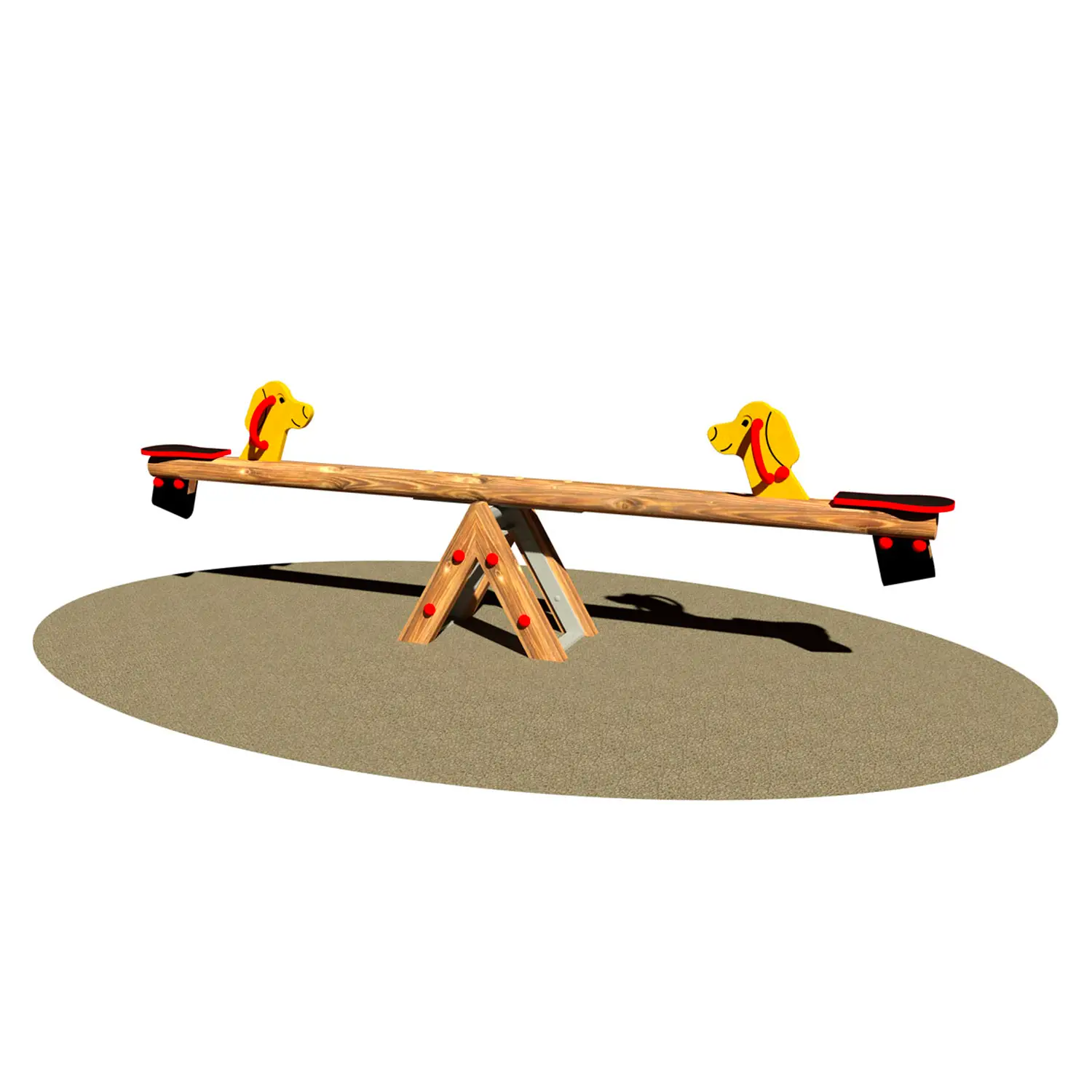 Dondolo Bilico Dog Dog – Divertimento in Sicurezza per Due Bambini - Playgrounds e giostre
