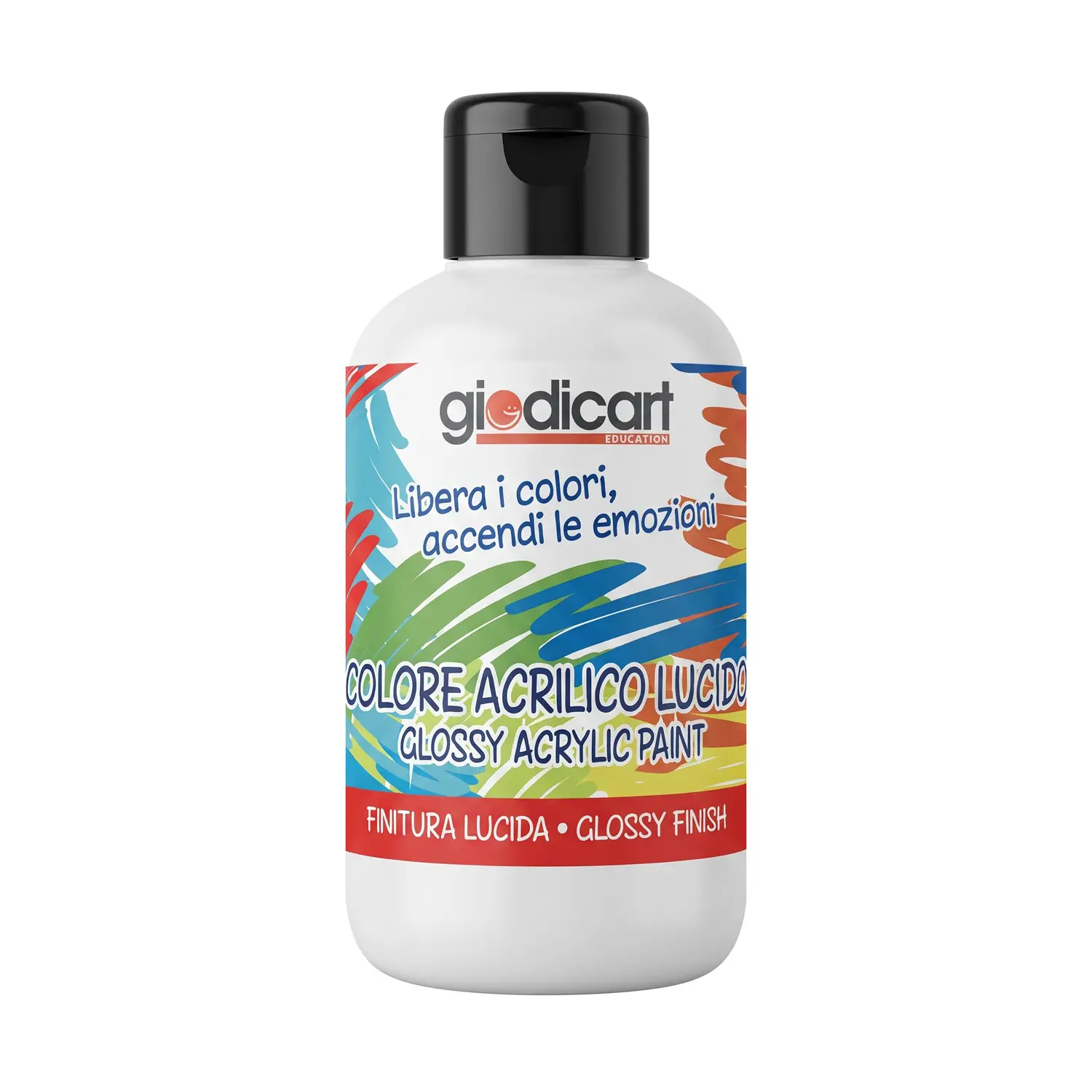Tempera Acrilica Giodicolor - 500 ml - Bianco - Tempere