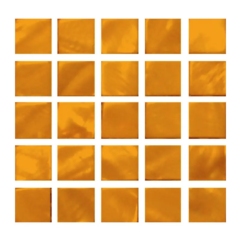 Tessere Mosaico Marmorizzate – Colore Arancio - Mosaico e vetro