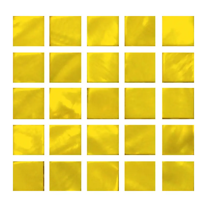Tessere Mosaico Marmorizzate – Colore Giallo - Mosaico e vetro