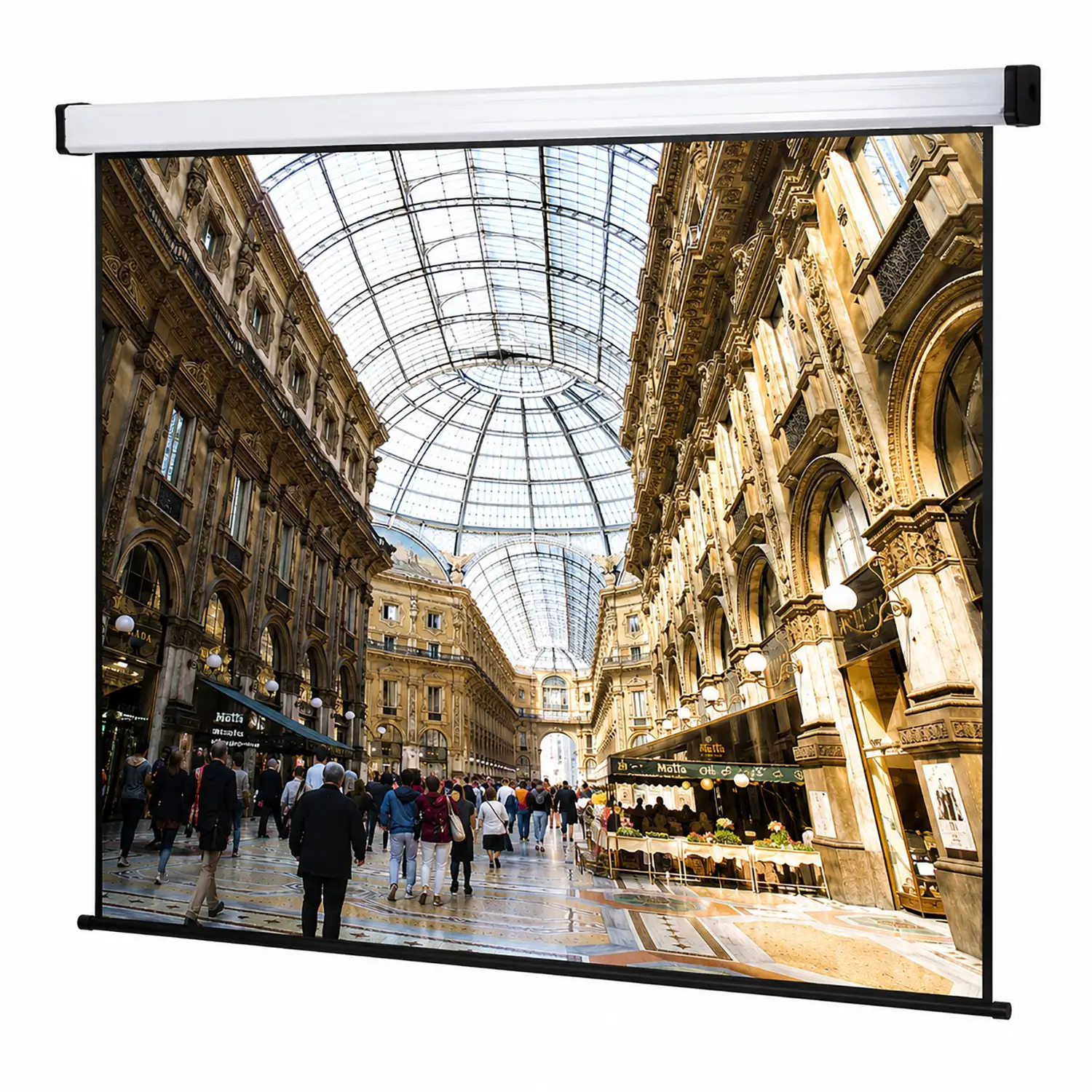 Schermo A Parete Cm. 240x200 - Dispositivi audiovisivi
