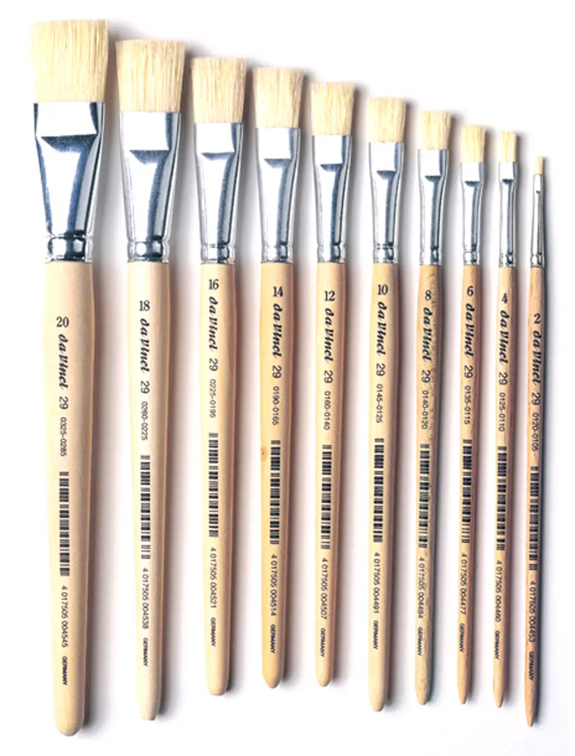 Pennelli Piatti School da Vinci – Serie 2 - Pennelli e accessori