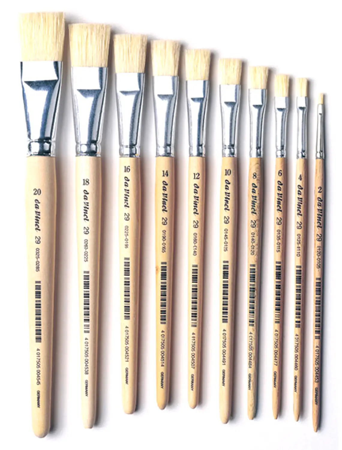 Pennelli Piatti School da Vinci – Serie 1 - Pennelli e accessori