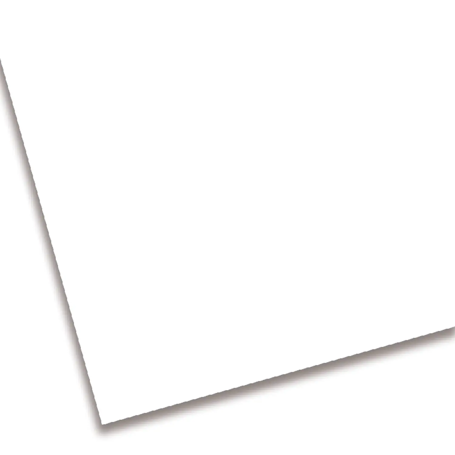 Cartoncino Colorato Premium Liscio Cm. 50x70 Bianco - Carta e cartoncino