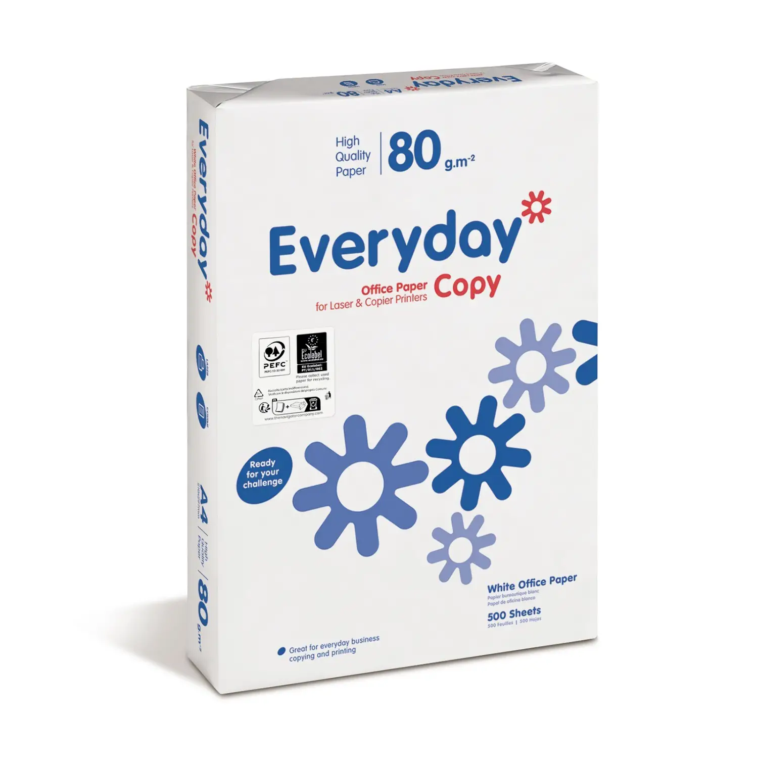 Carta per Fotocopie A4 Bianca Everyday – 80 g/m² – Risma 500 Fogli - Carta e cartoncino