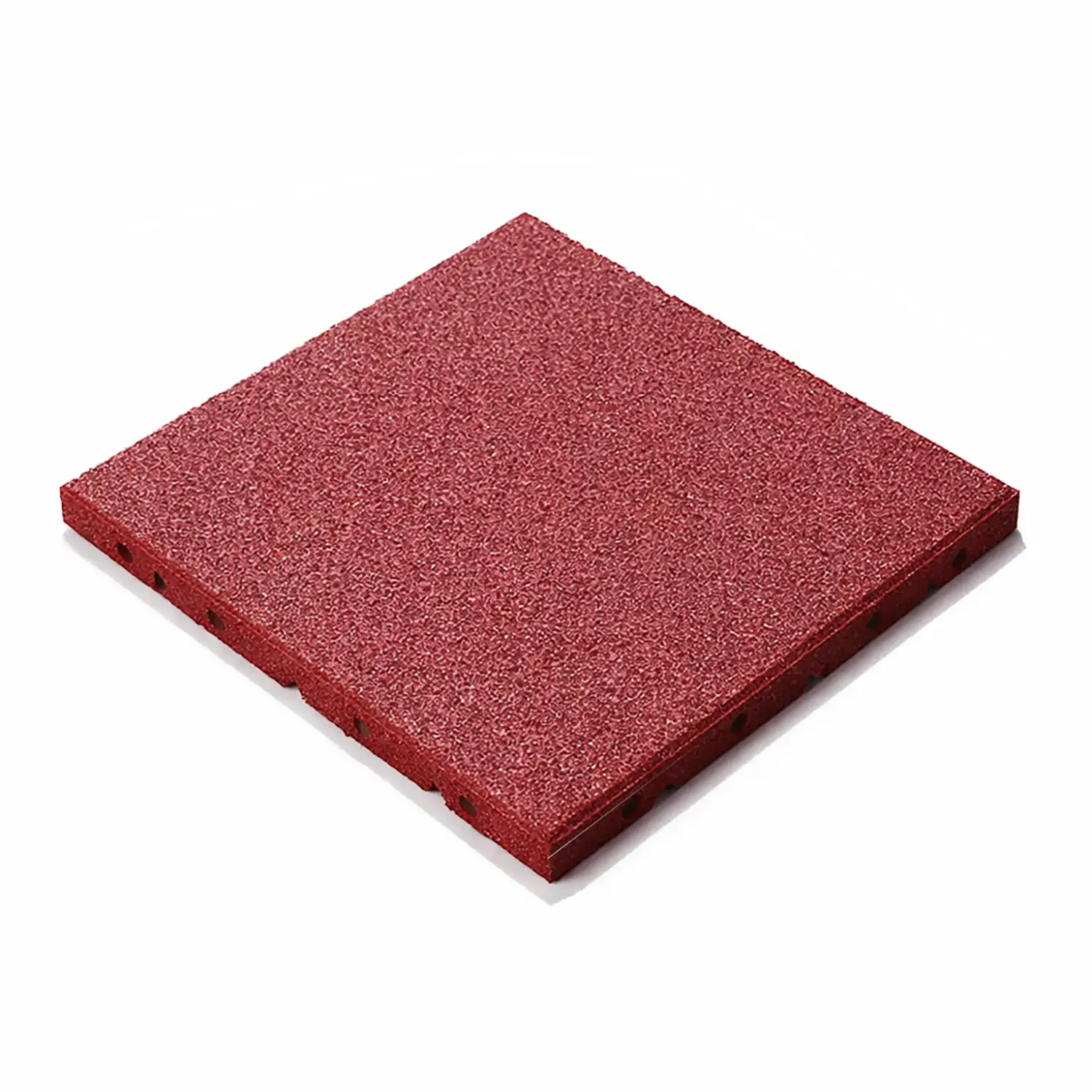 Pavimento Antitrauma Rosso 40mm - 50x50 cm - Playgrounds e giostre