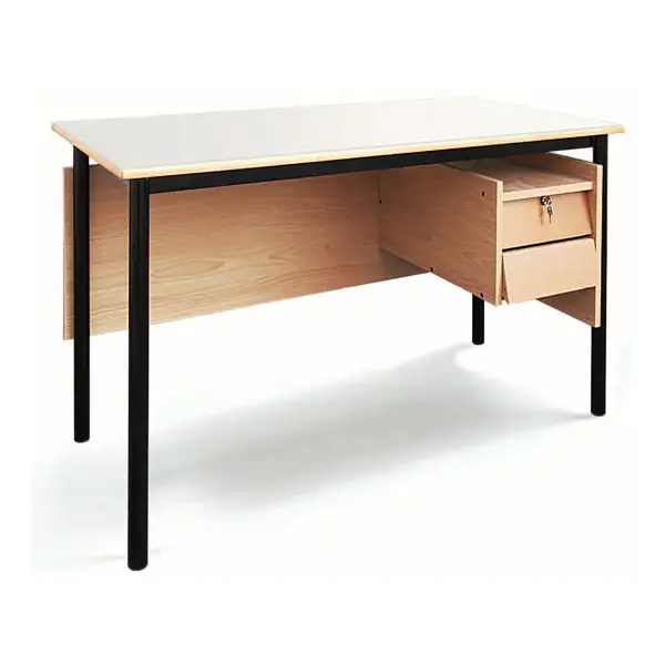Cattedra Standard Con 2 Cassetti Per Ambienti Scolastici - Conforme CAM - Tavoli e Cattedre