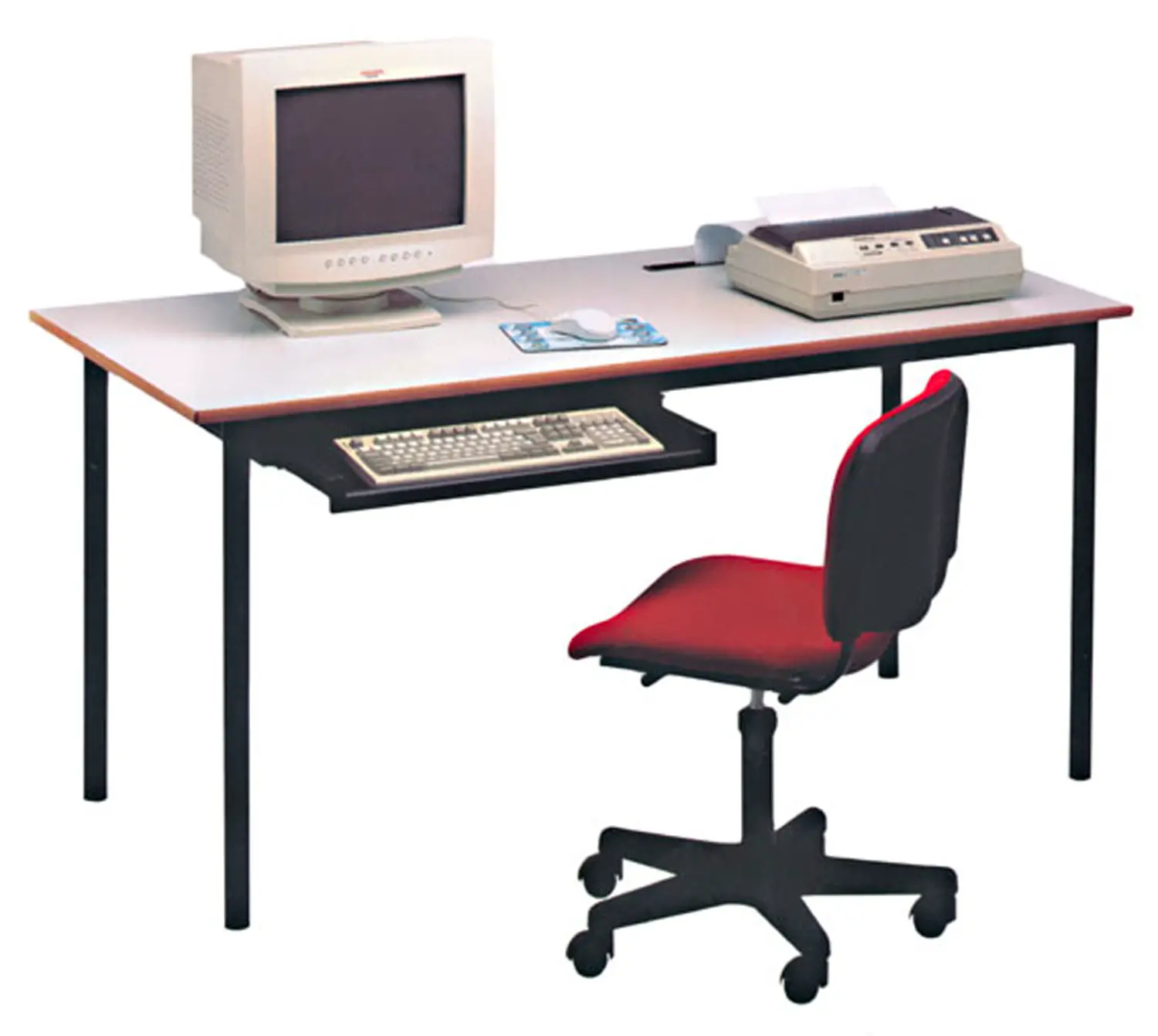TAVOLO PORTACOMPUTER CM. 160X80 - MISURA 5 - Cattedre e tavoli lavoro