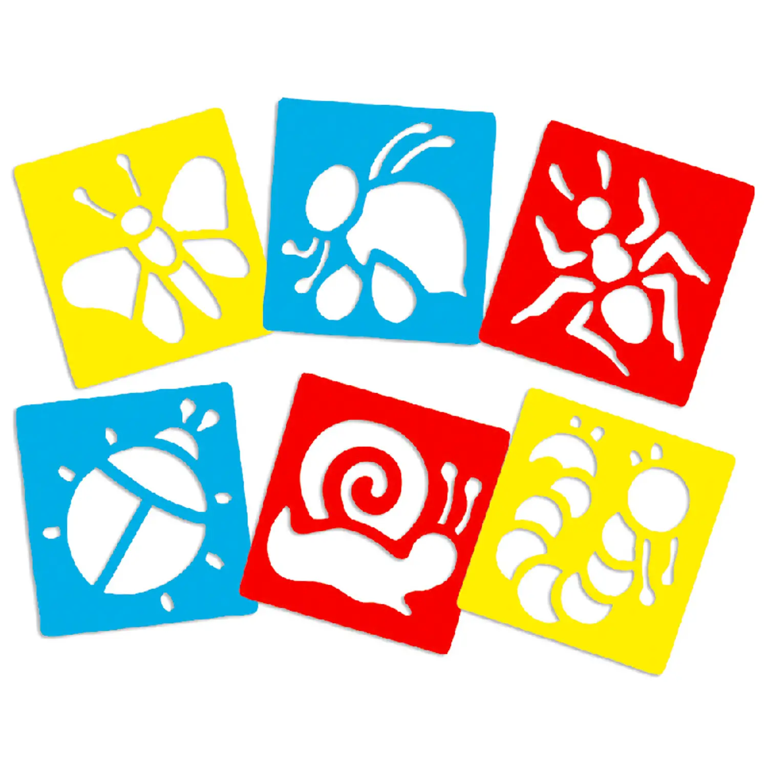 Stencil Sagome Insetti – Creatività e Apprendimento per Bambini - Stencil
