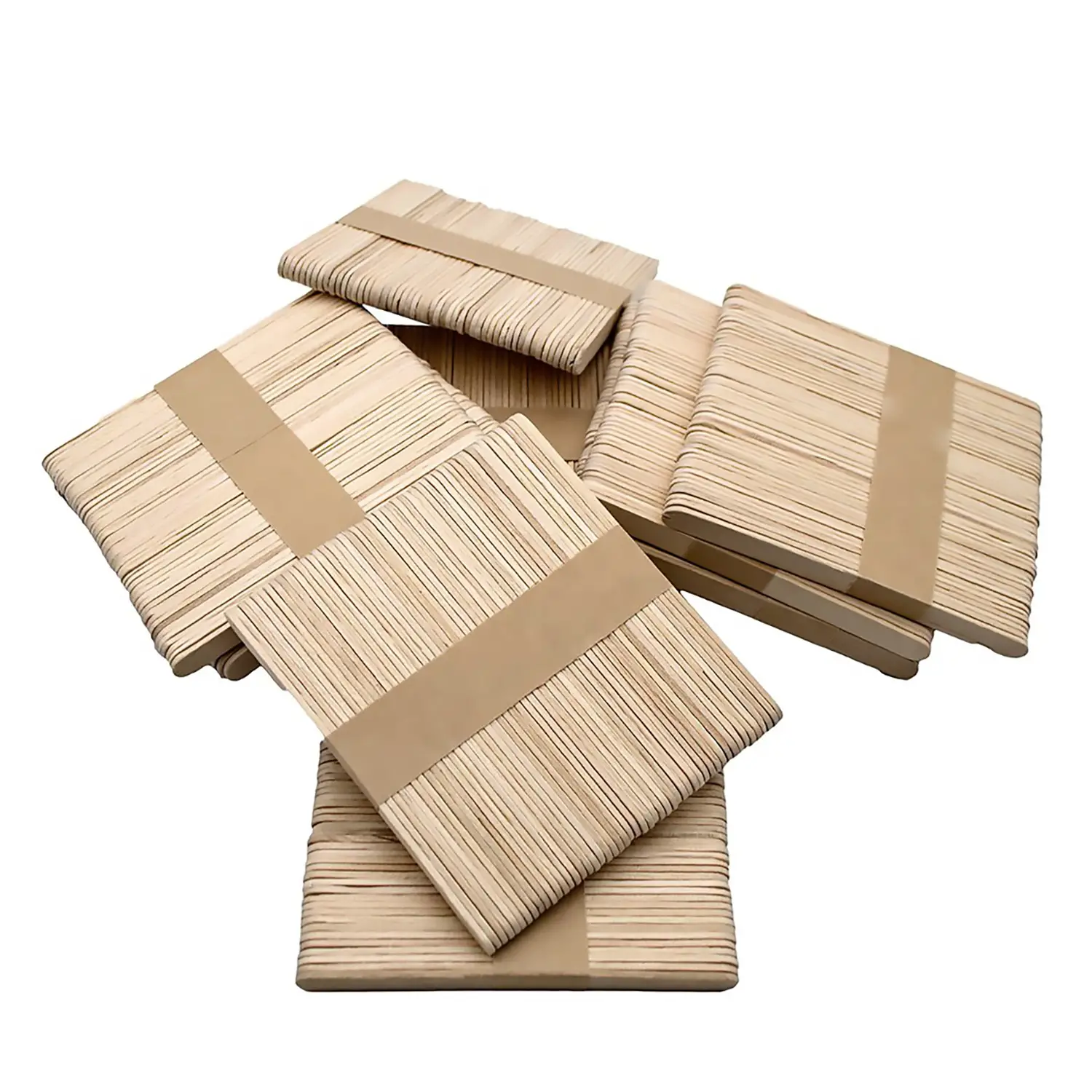 Stecche in Legno Naturale 110 mm – Special Pack 1000 Pezzi - Soggetti in legno