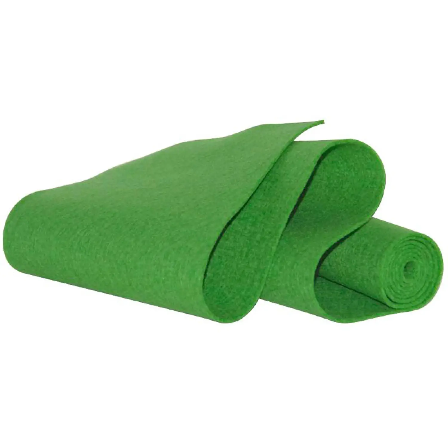 Panno Lenci in Rotolo 45 cm x 5 m - Verde - Tessuti e stoffe