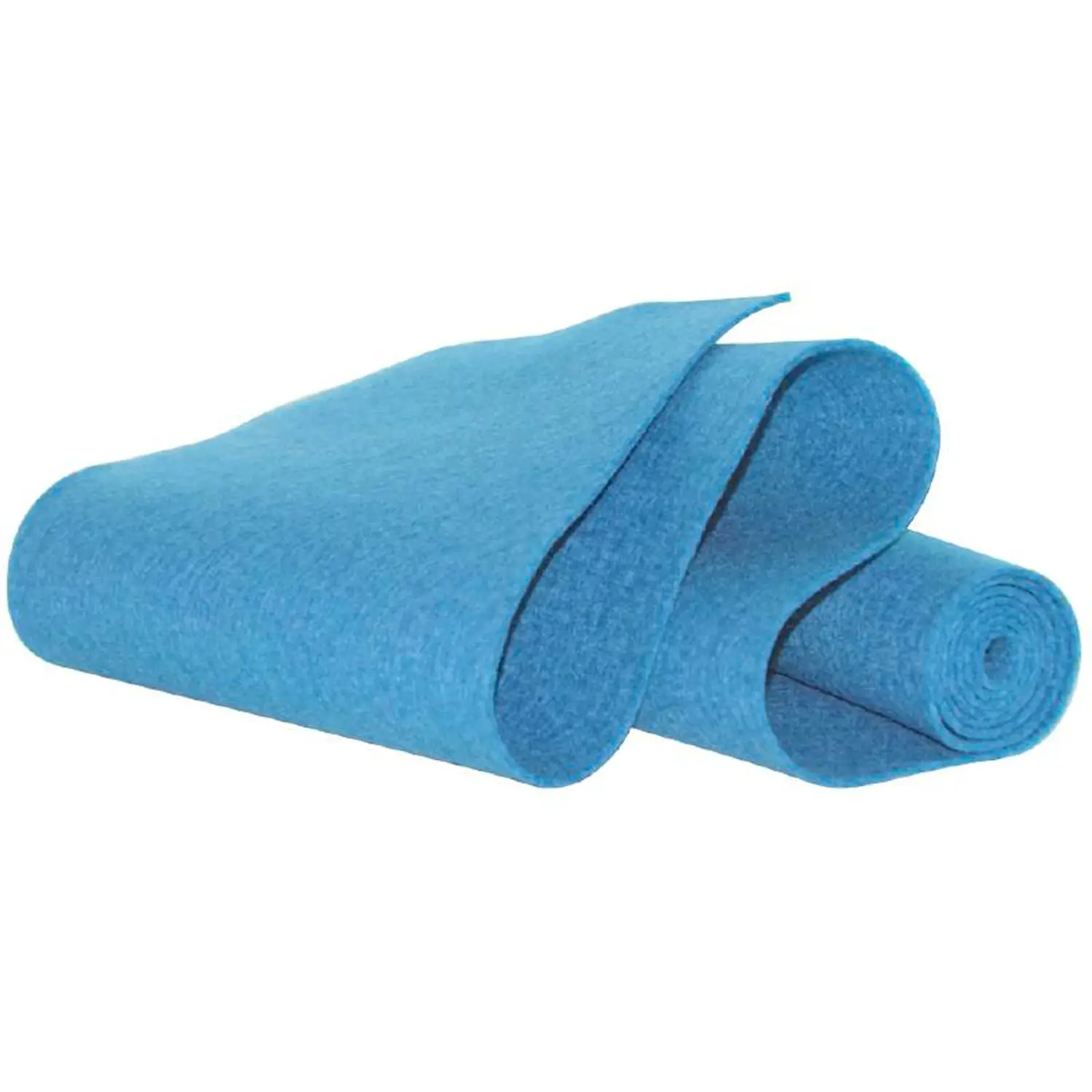 Panno Lenci in Rotolo 45 cm x 5 m - Azzurro - Tessuti e stoffe