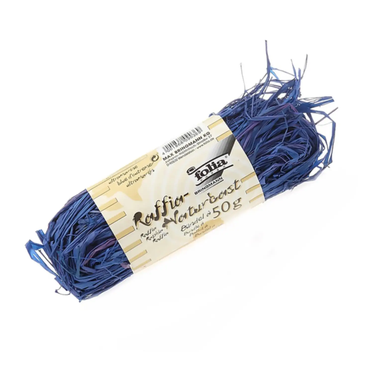 Raffia Vegetale Blu – Matassina 50 gr - Rafia, nastri e cordoncini