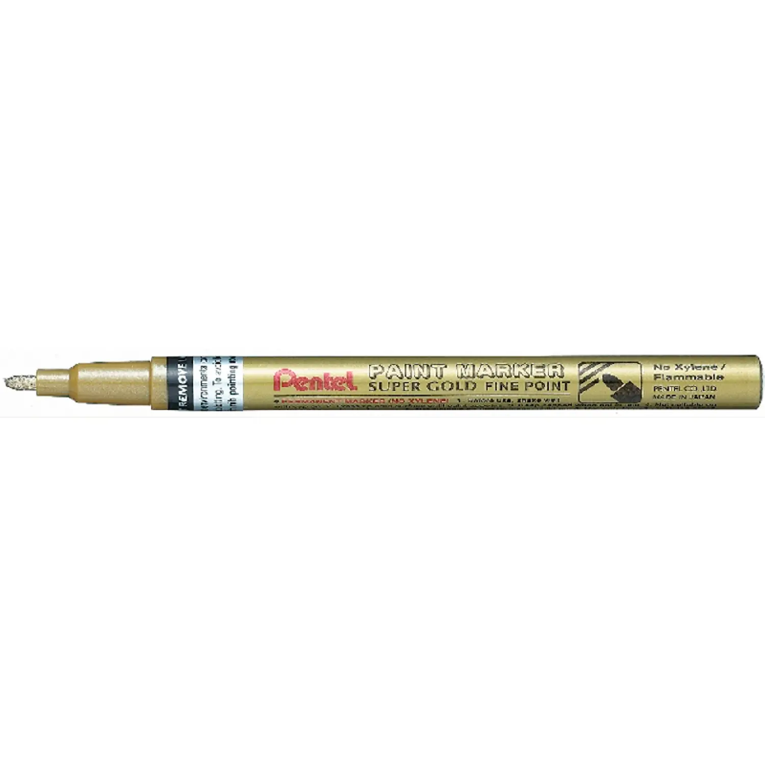 Pennarello Marker - Punta Fine Tratto 3 mm - Oro Pentel MSP10 - Pennarelli