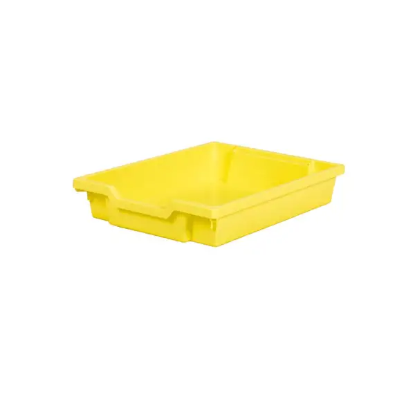 Contenitore Basso cm 31x18x7,5 cm Giallo - Arredo Nido e Infanzia