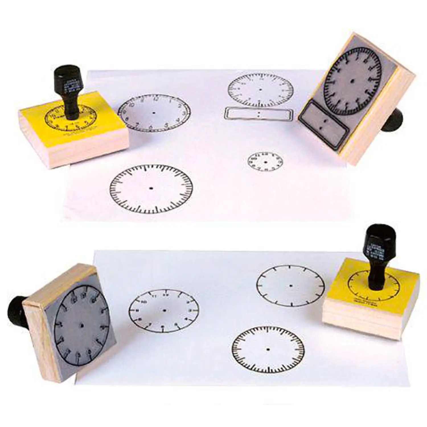 Set 3 Timbri Orologi - II tempo e le stagioni