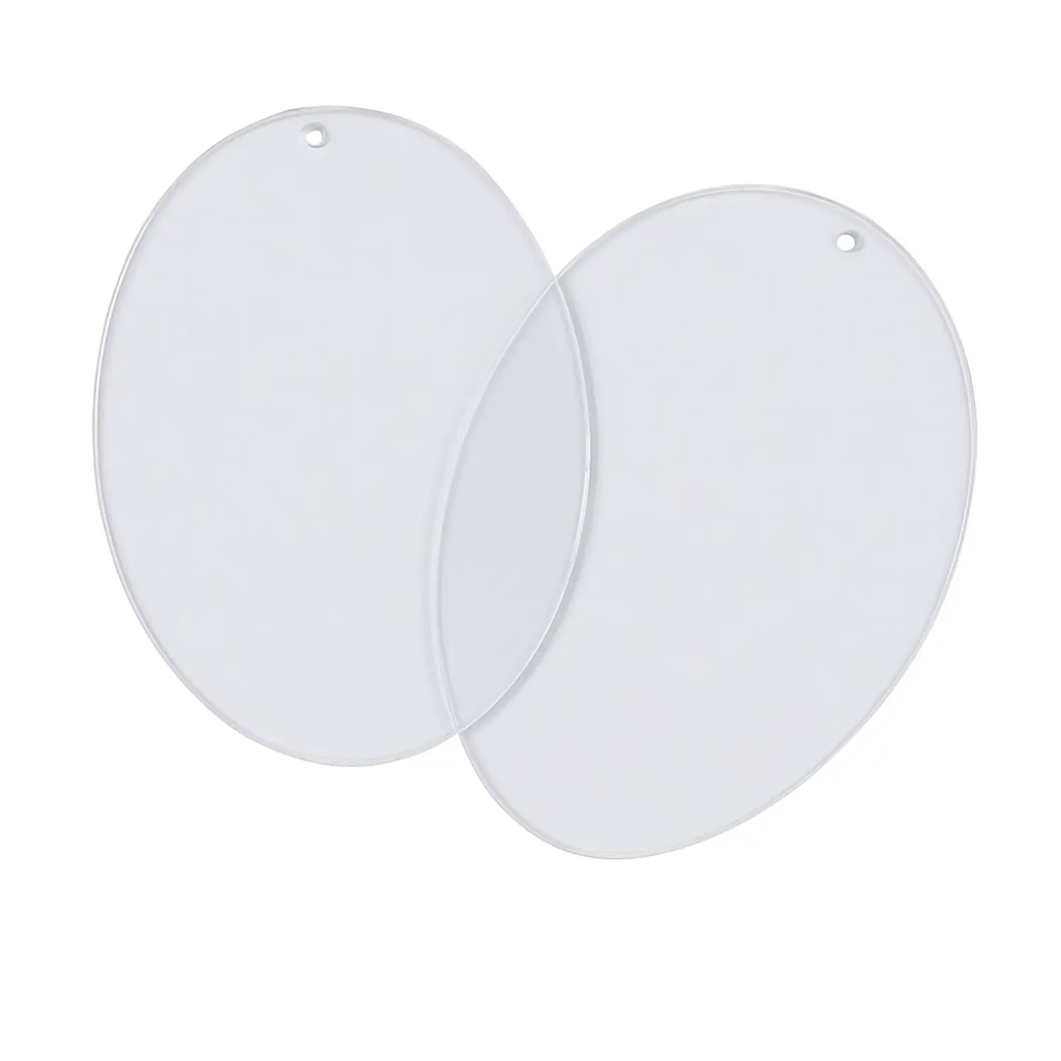 Appendibile Kristal Ovale Ø 80x100 mm - Cellulosa Plastica Polistirolo