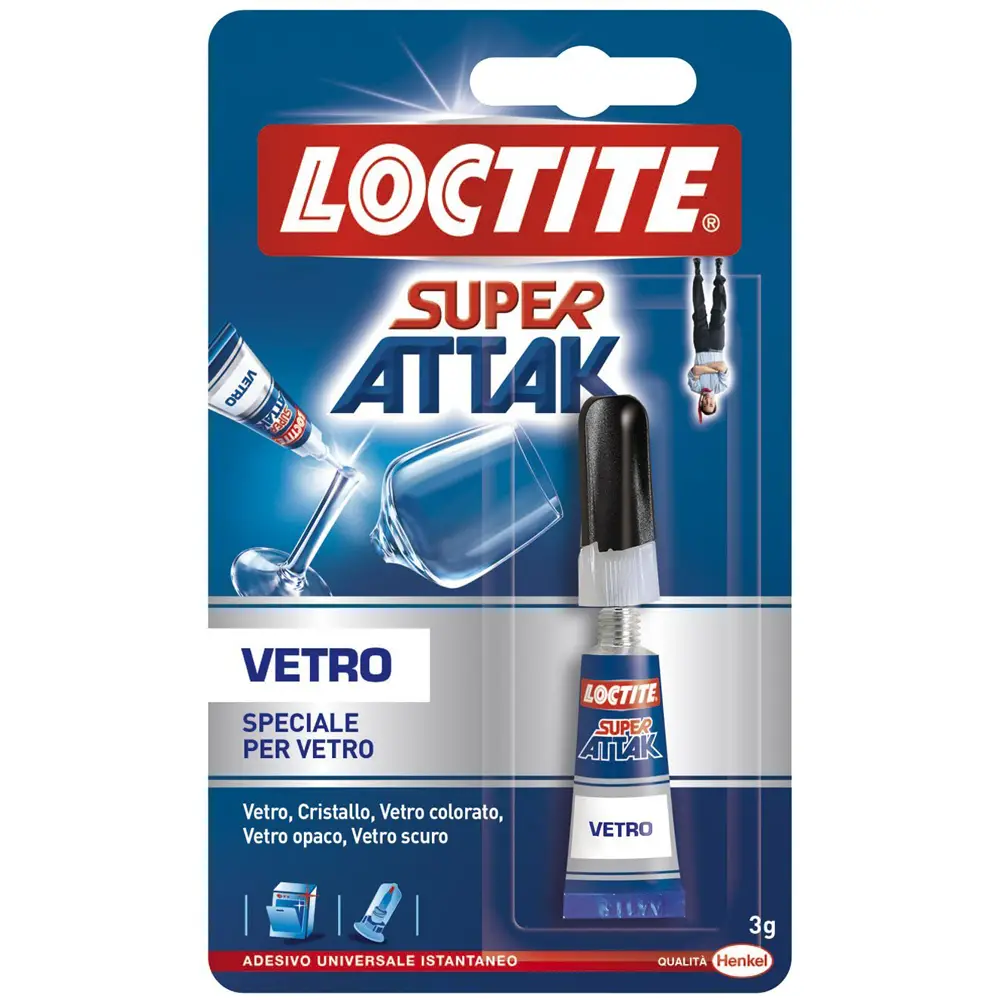 Super Attak Vetro gr.3 Bl - Nastri adesivi e colle