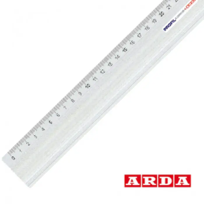 Riga Alluminio Profil – 100 cm - Disegno tecnico