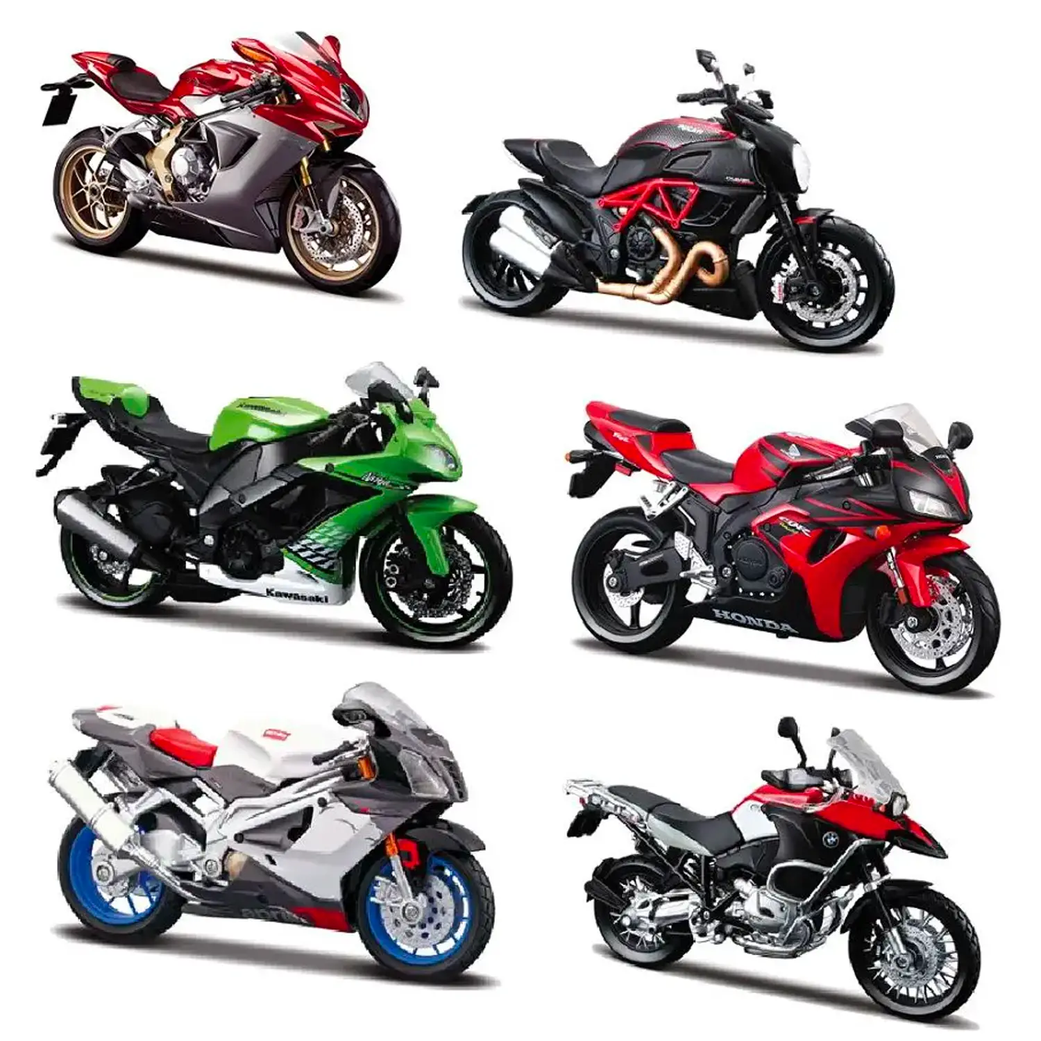 Moto 1:12 Moto da Strada - diecast
