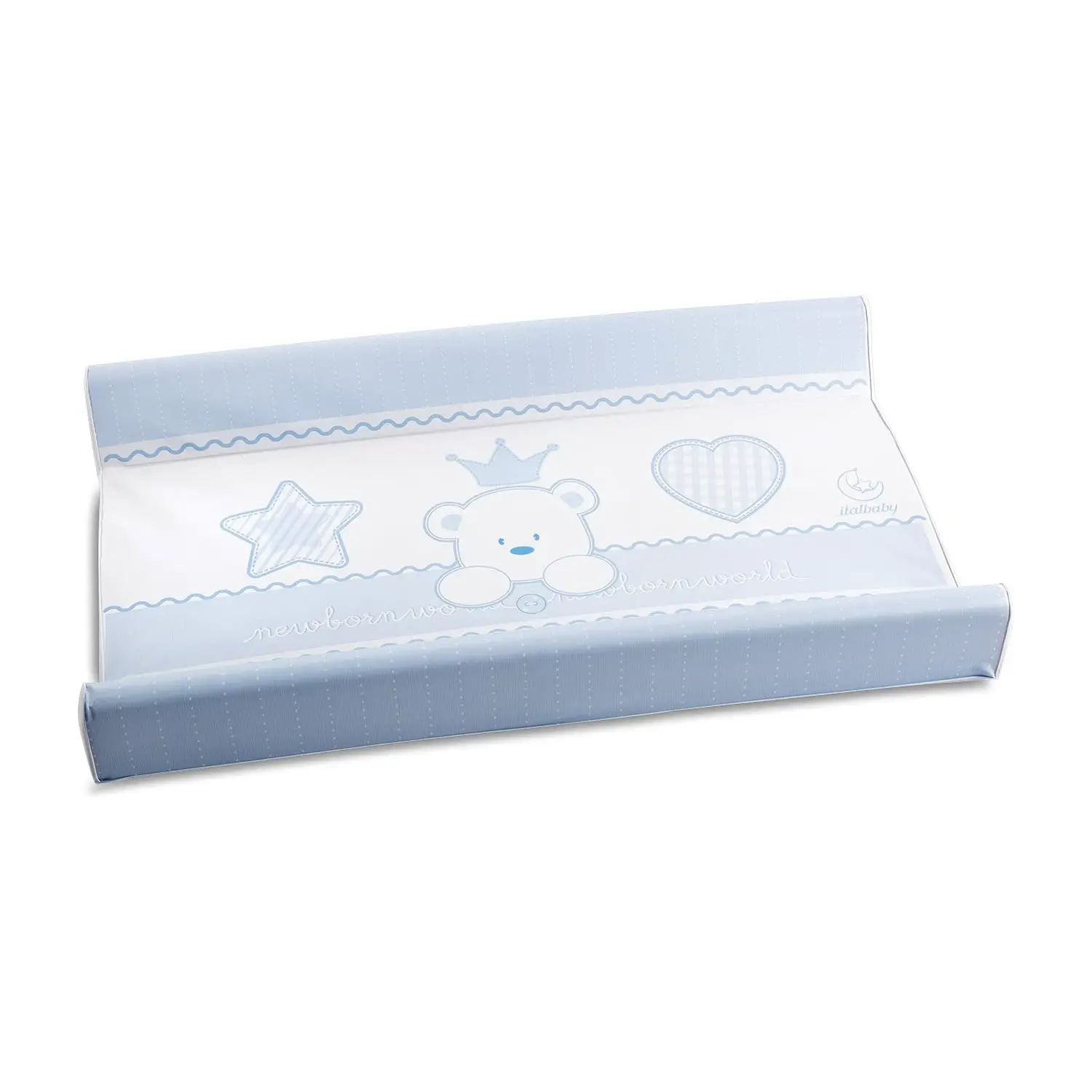 Fasciatoio in Pvc 2lati per Bagnetto Baby Re Azzurro - imbottiture fasciatoio