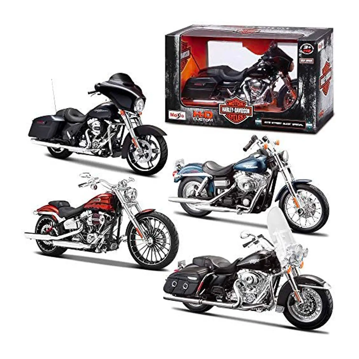 Moto 1:18 Harley Davidson - modellini