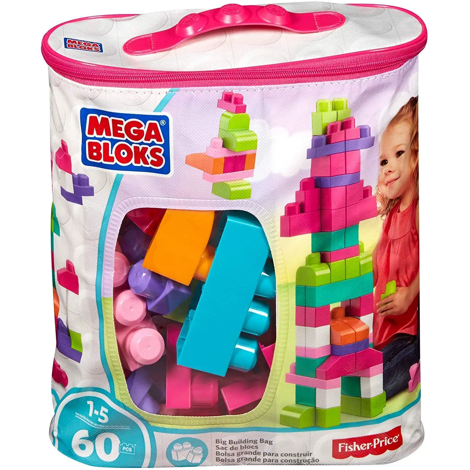Mega Bloks First Builders Sacca Eco 60 Pz DCH54 - tematiche