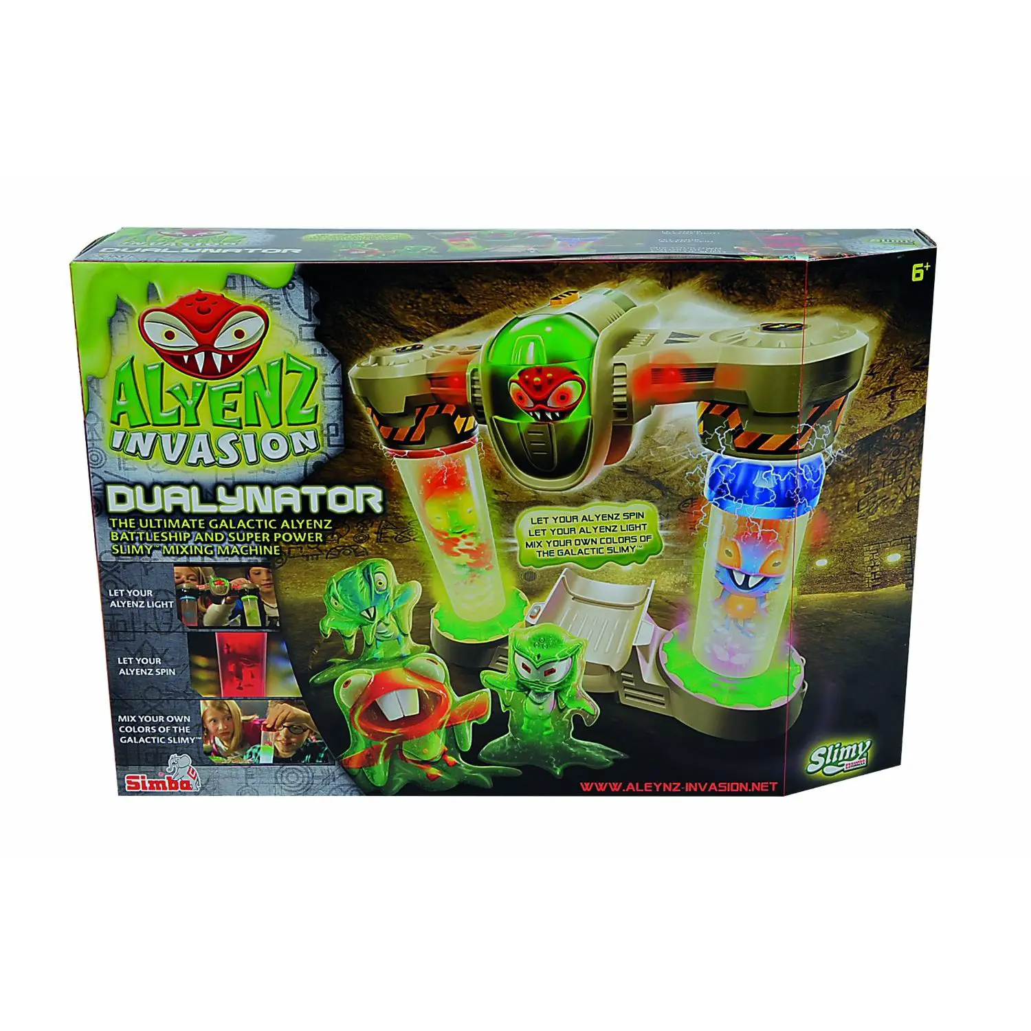 SLIMY ALYENZ DUALYNATOR - action figures ed accessori