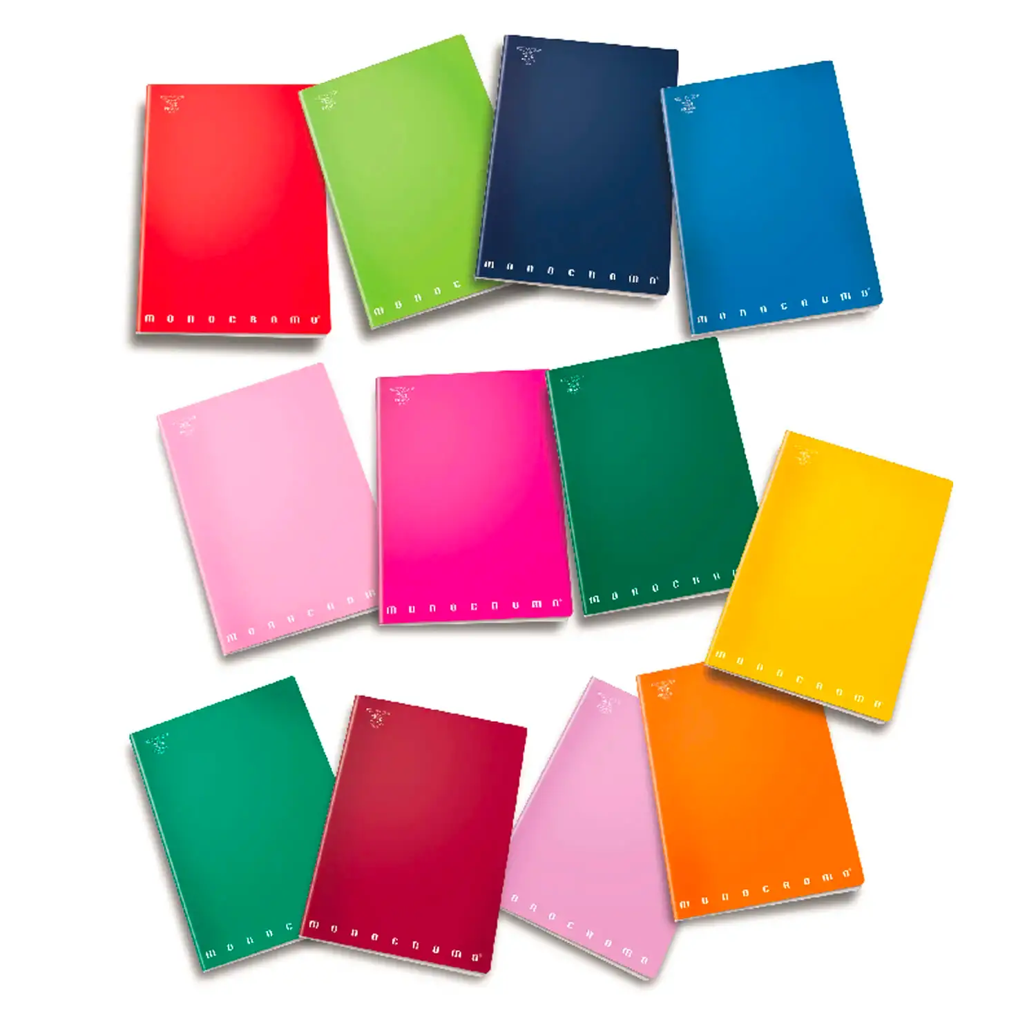 Quaderno Maxi Monocromo - 38 Fogli - 100g/m² - Rigatura C (Un Rigo con Margine) - Cancelleria varia