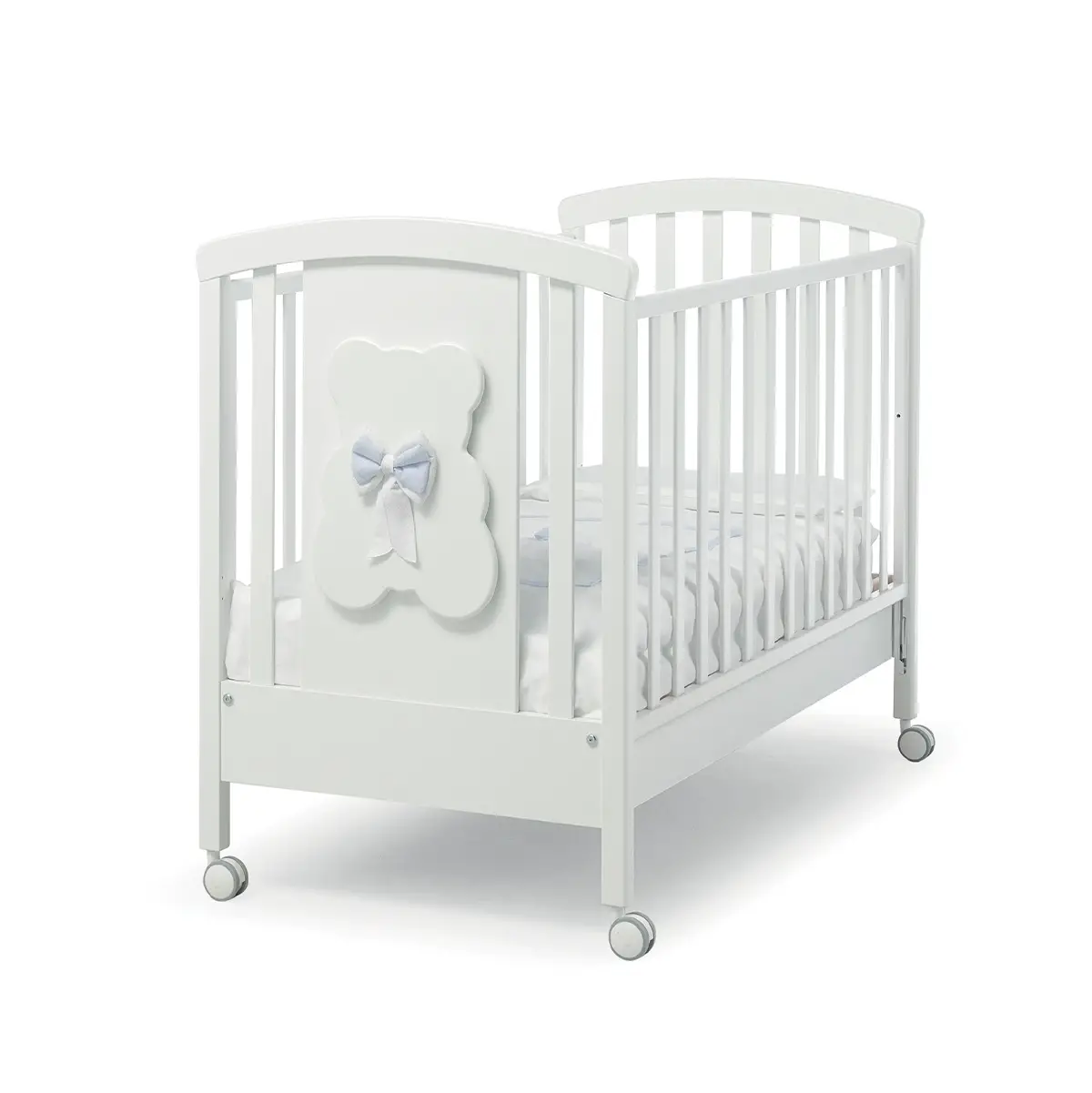 Lettino Dudù Bianco Fiocco Azzurro - collezioni