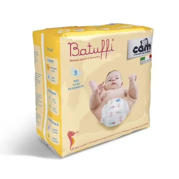 PANNOLINI BATUFFI 3^ 4-9 KG - pannolini e salviettine