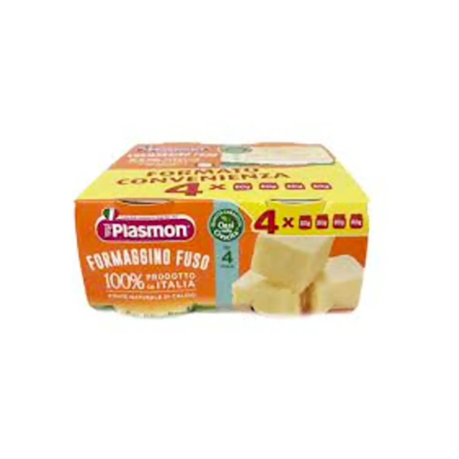 Omogenizzato Plasmon gr. 80x4 Formaggino Classico - omogeneizzati