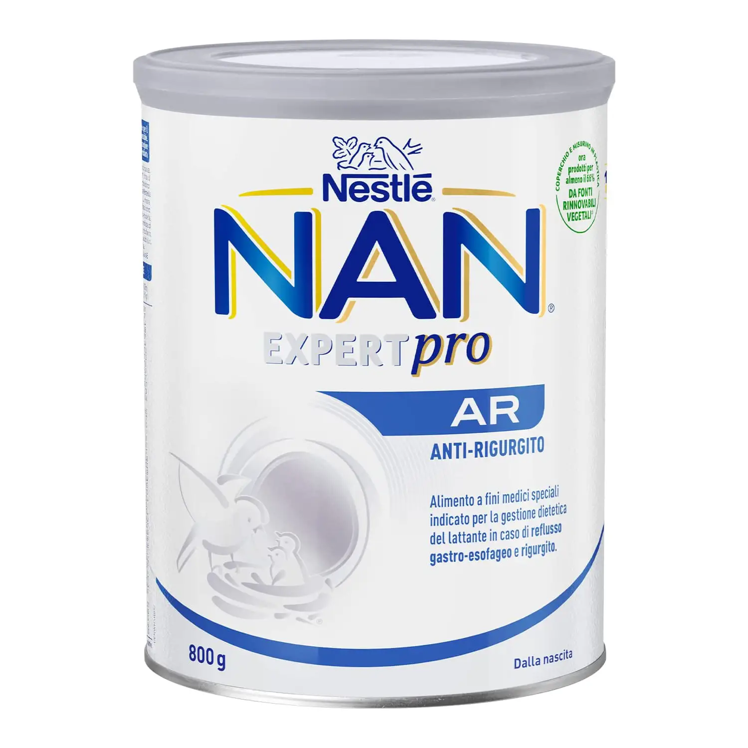 Nestlé NAN ExpertPro AR – Latte Antirigurgito 800 g - latti artificiali