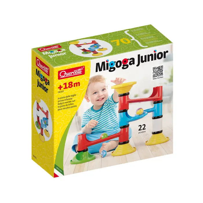 Migoga Junior Basic Set, Pista delle Biglie - Primi giochi