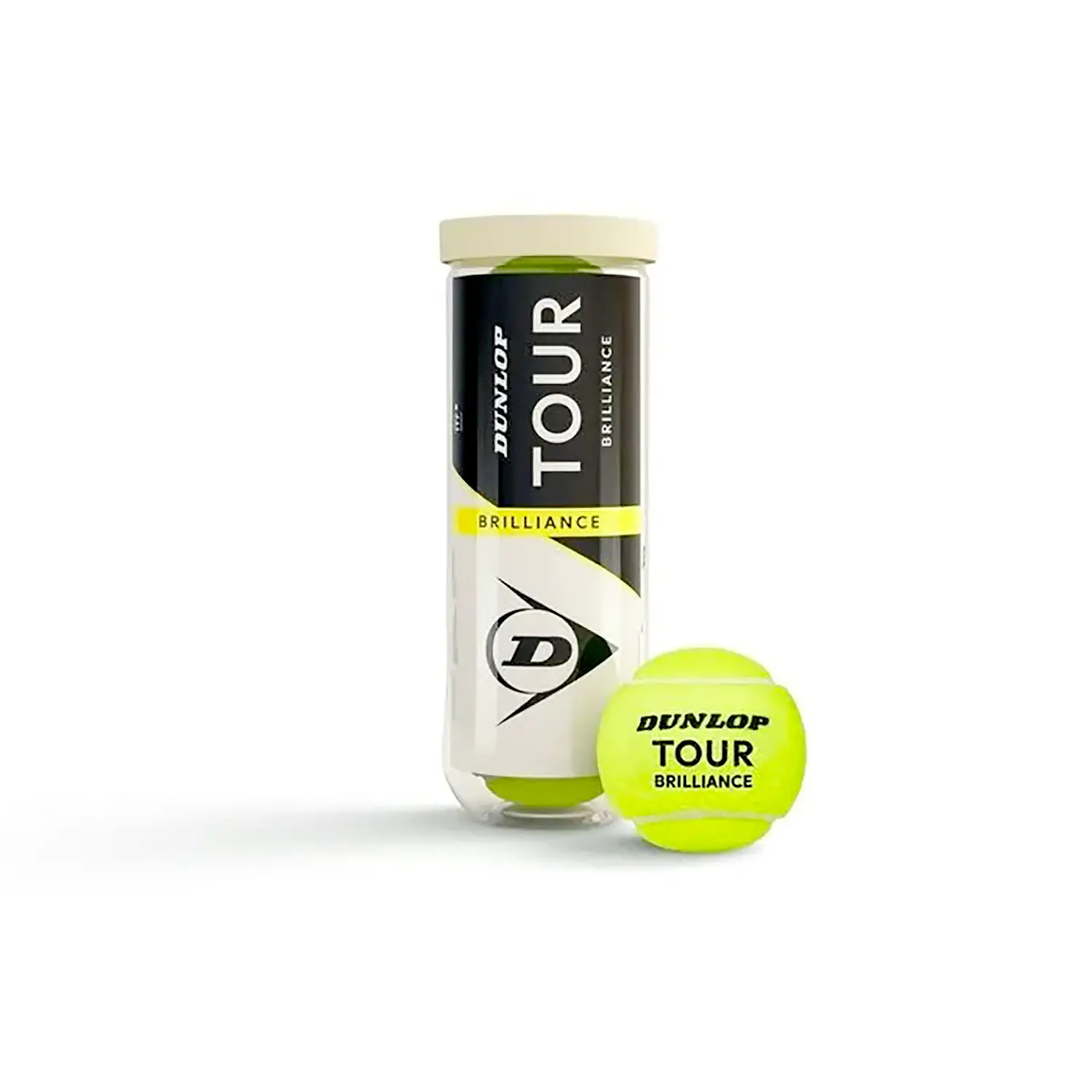 Palline da Tennis Dunlop Tour Brilliance – 3 Pz - Palle e palloni