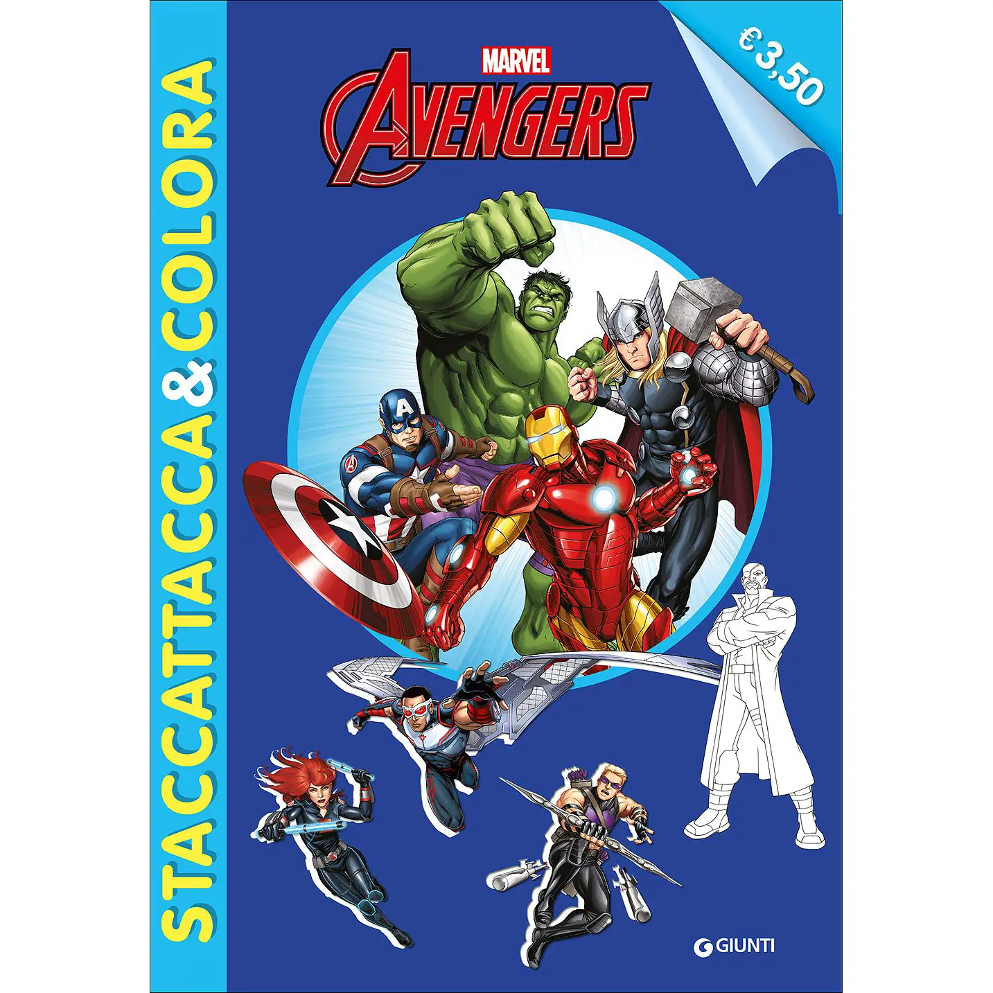 STACCATTACCA&COLORA AVENGERS - Prima biblioteca