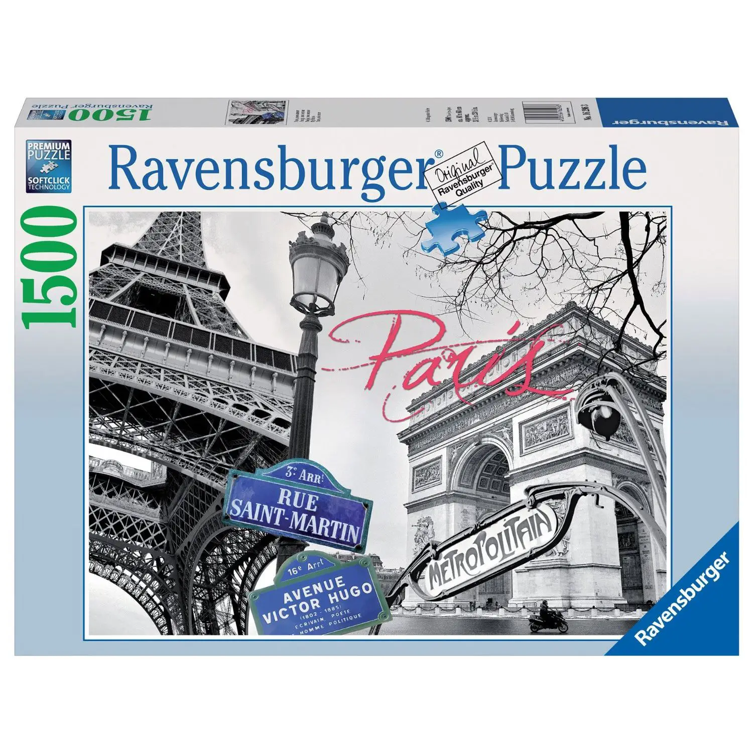 Puzzle 1500 Pezzi a Parigi - Puzzle in cartone