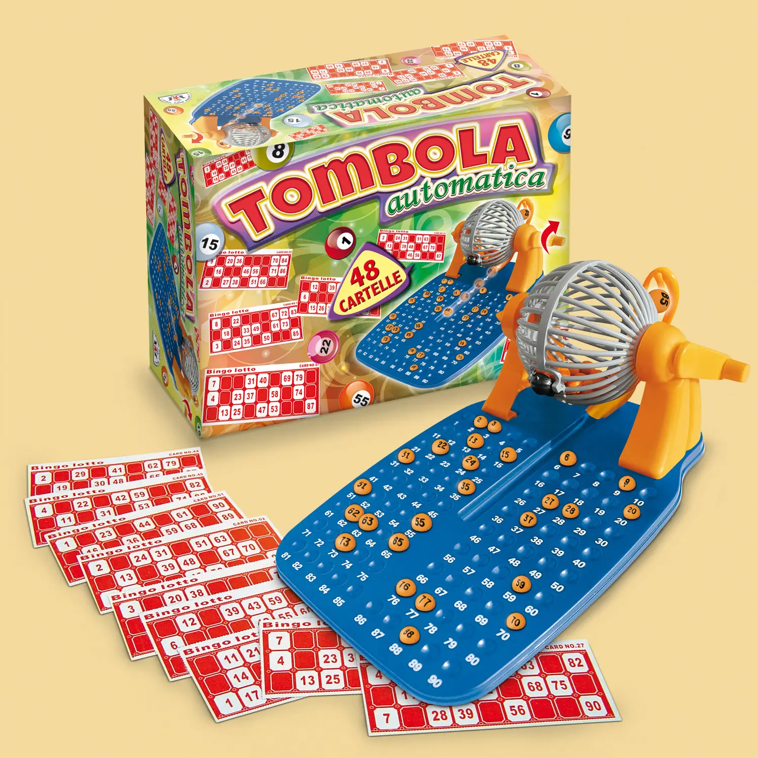 Tombola Automatica 48 Cartelle - giochi di società