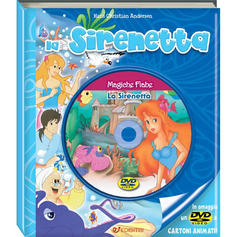 Magiche Fiabe+Dvd la Sirenetta - Prima biblioteca