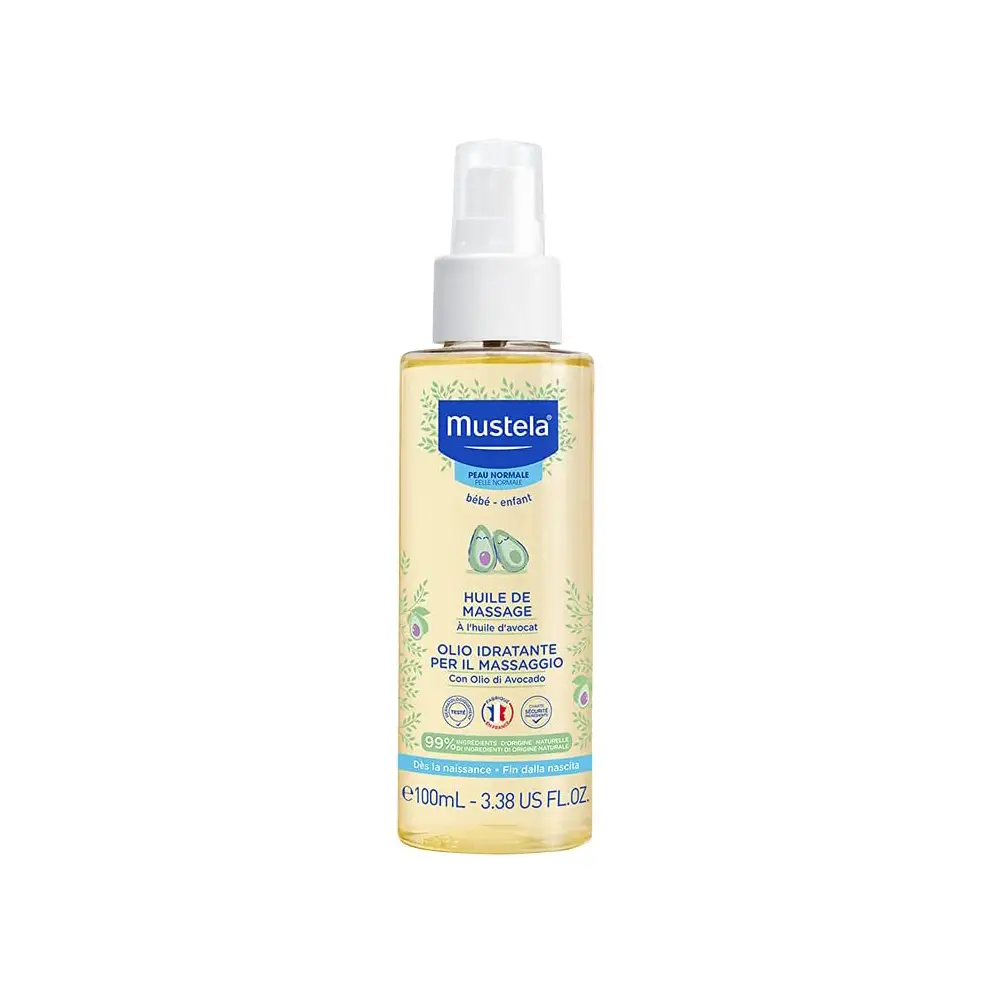 Mustela Olio Idratante Massaggio 100 ml - cosmesi e igiene