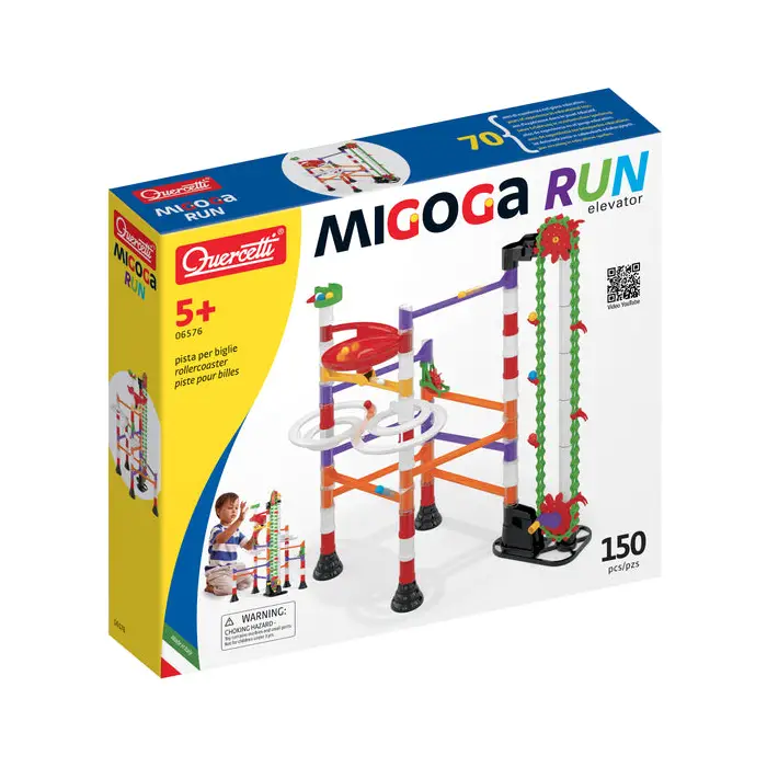 Migoga Marble Run Elevator, Pista per Biglie - Primi giochi