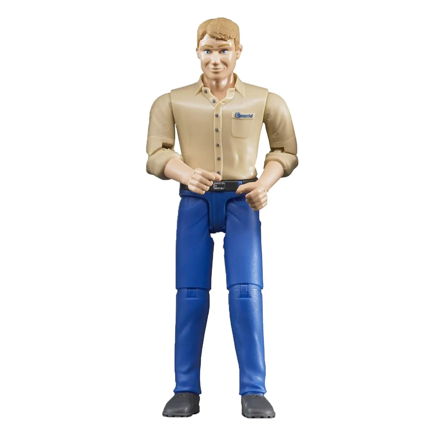 Personaggio Bruder Uomo Chiaro con Blue Jeans - modellini